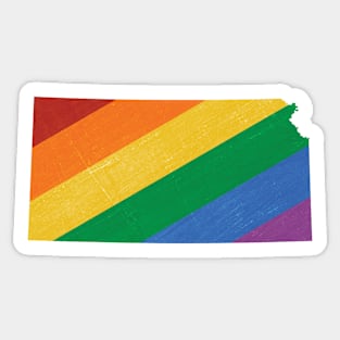 Kansas Pride Sticker